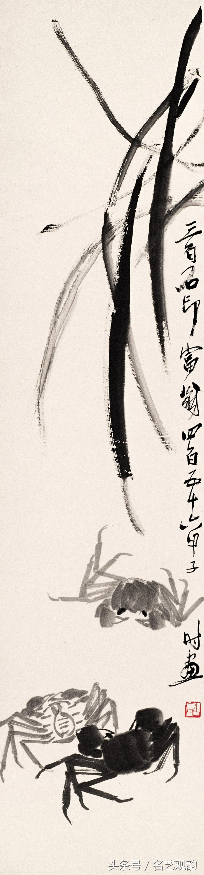 好作品会说话，齐白石经典虫草高清作品95幅